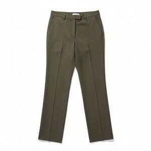 JM Studio John Meyer Olive Green Straight Leg Dress Pants, Women's 2XL Trousers